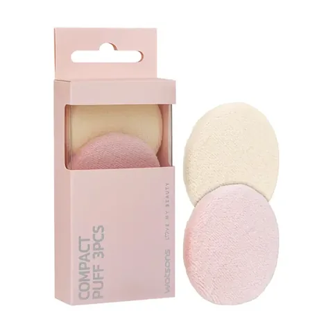 Watsons 3-pcs Powder Puff Set