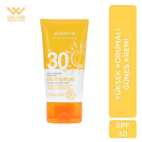 Watsons High Protection Face Sunscreen Spf30 50 ml