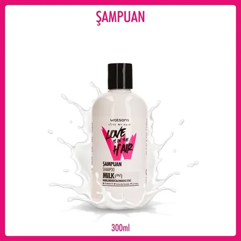 Watsons Love Is In The Hair Milk Shampoo 300 ml