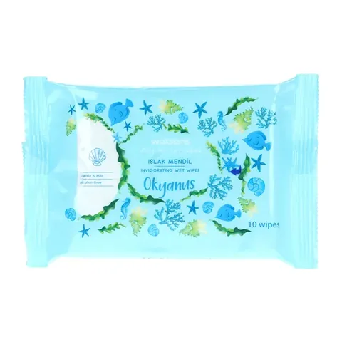 Watsons Wet Wipes Ocean 3 x10 pcs