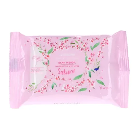 Watsons Wet Wipes Sakura 3 x10 pcs