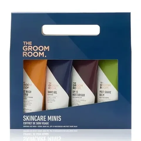 Dirty Works Men's Groom Room Mini Skin Care Set - Travel Kit