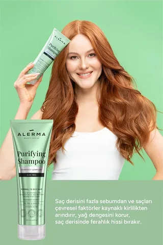 Alerma Sulfate-Free Purifying Shampoo 250ml - For Oily Hair