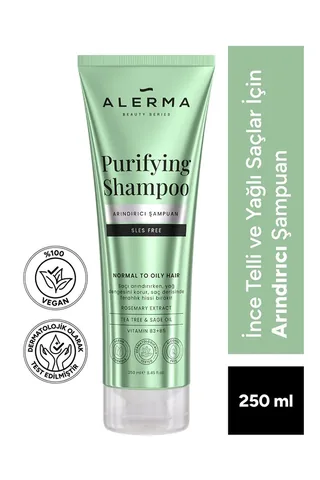 Alerma Sulfate-Free Purifying Shampoo 250ml - For Oily Hair