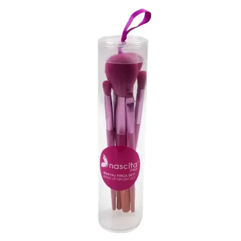 Nascita 5-Piece Pro Makeup Brush Set - Soft & Versatile