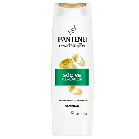 Pantene Pro-V Strength & Shine Shampoo 400ml - Nourishing Care