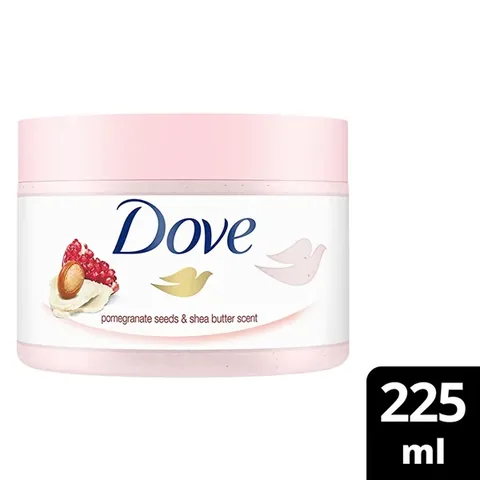 Dove Body Scrub Pomegranate & Shea Butter - 225ml Moisturizer