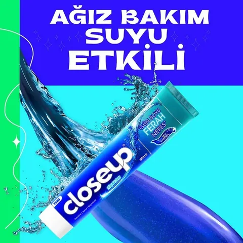 Closeup Icy Cool Toothpaste 50ml - Fresh Breath &amp; Stain Removal