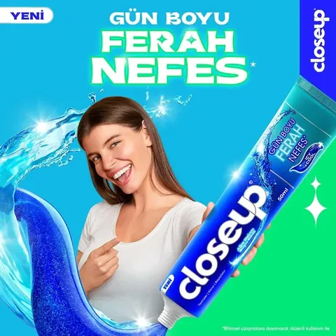 Closeup Icy Cool Toothpaste 50ml - Fresh Breath &amp; Stain Removal