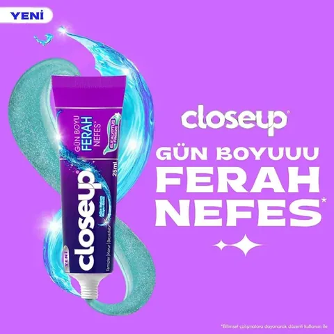Closeup Eucalyptus Fresh Gel Toothpaste 25ml - All-Day Freshness
