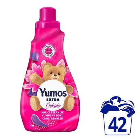Yumoş Extra Orkide 42 Yıkama Yumuşatıcı 1008 ml - Kalıcı Ferahlık