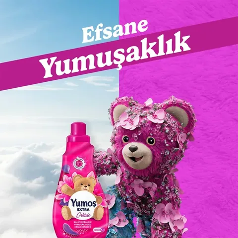 Yumoş Extra Orkide 42 Yıkama Yumuşatıcı 1008 ml - Kalıcı Ferahlık