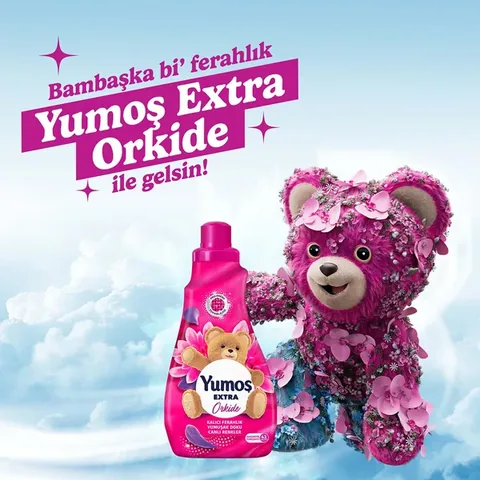 Yumoş Extra Orkide 42 Yıkama Yumuşatıcı 1008 ml - Kalıcı Ferahlık