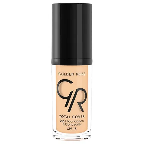 Golden Rose Total Cover 2in1 Foundation & Concealer 30ml