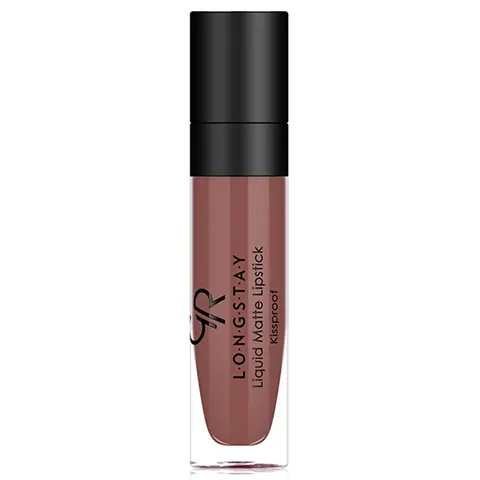 Golden Rose Liquid Matte Lipstick - Long-Lasting Color