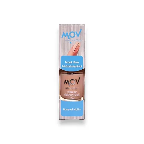 Mov Nail Base Coat 12ml - Smoothing & Perfecting Formula