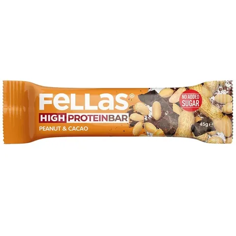 Fellas High Protein Bar 15g - Natürlicher, Glutenfreier Snack