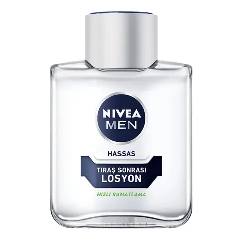 Nivea Men Sensitive Skin Lotion 100ml - Soothes &amp; Hydrates