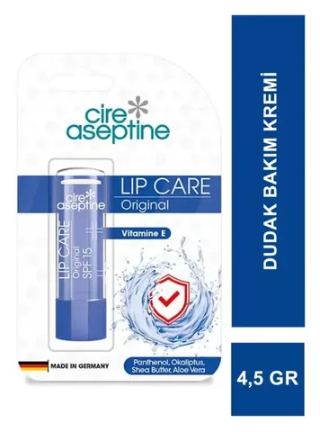 Cire Aseptine Lippenpflegecreme mit Sheabutter und Aloe Vera 4,5g