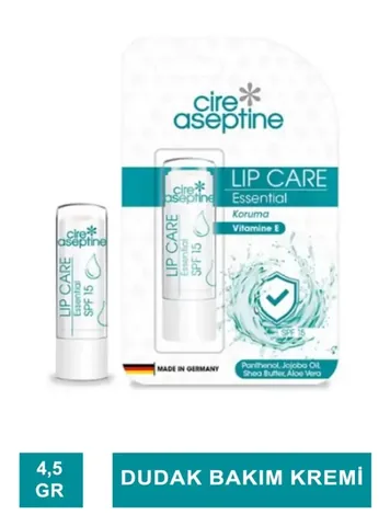 Крем для губ Cire Aseptine SPF 15 - Увлажняющая формула 4.5г