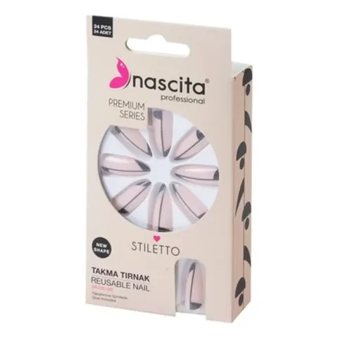 Nascita Premium Series Artificial Nails - 187 24 pcs