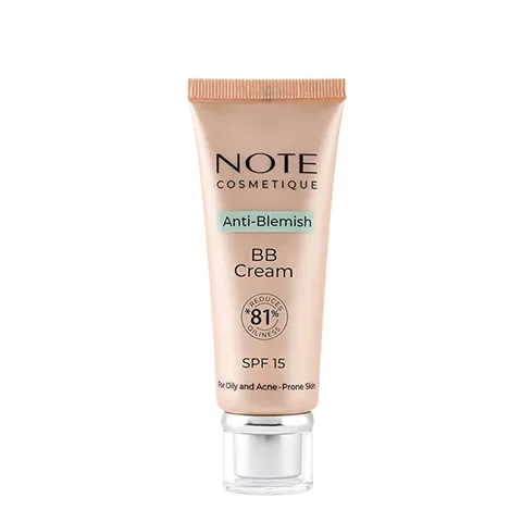 Note Anti-Blemish BB Cream for Oily Skin, Blue Light Shield