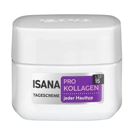 Isana Procollagen Day Cream SPF 15 - 50ml Anti-Aging Moisturizer
