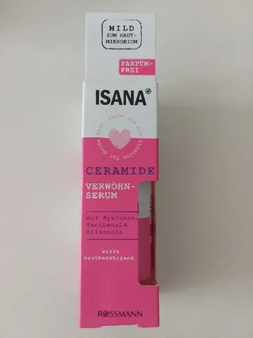 Isana سيروم سيراميد إيزانا 30 مل مرطب للعناية بالبشرة مع حمض الهيالورونيك