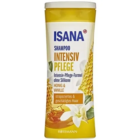 Isana Honey & Vanilla Shampoo 300ml - Nourishing & Volumizing