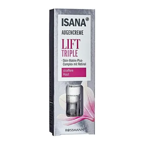 Isana Lift Triple Eye Cream 15ml - Anti-Aging, Firming Formula