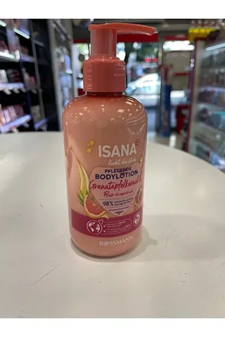 Лосьон для тела Isana Love Nature Веганский с гранатом и грейпфрутом