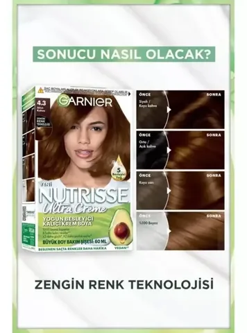 Garnier Nutrisse Intensiv Nährende Haarfarbe 160ml