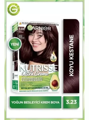 Garnier Nutrisse Permanente Creme-Haarfarbe mit 5 Ölen, 160ml