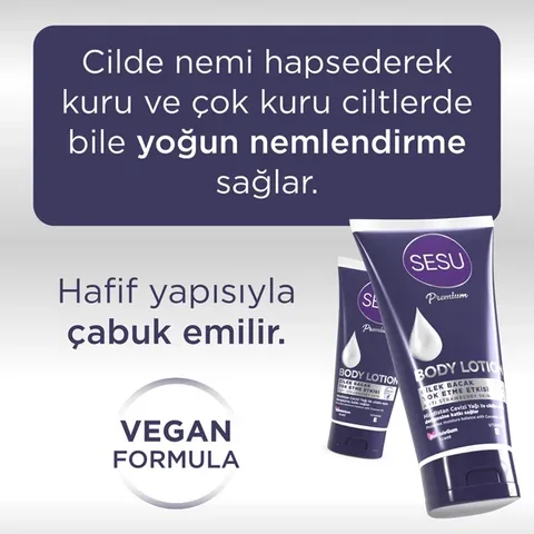 Sesu Body Lotion 175ml - Moisturizing Urea &amp; Coconut Oil