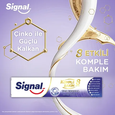 Signal Complete Care Toothpaste 2x50ml - 8 Effects for Family