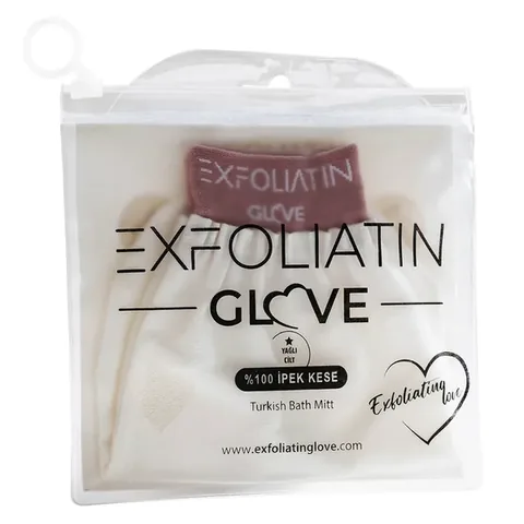 Exfoliatin قفاز تقشير حريري كيس لطيف لتقشير البشرة