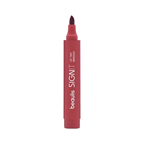 Beaulis Sign It Lip Tint Marker - 365 Story Red, Intense Color