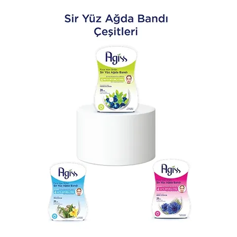 Agiss Sirli Facial Wax Strips - Sensitive Skin with Moringa Oil
