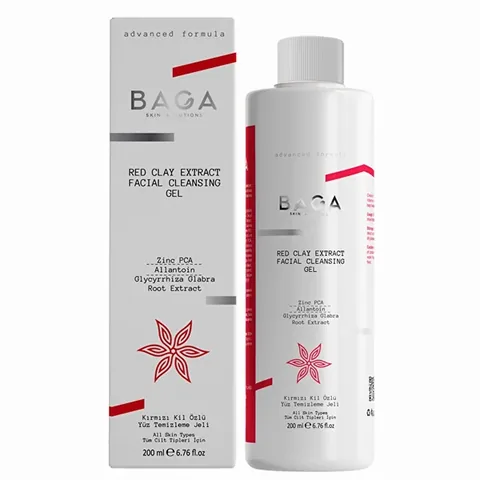 Baga Nettoyant Visage Argile Rouge