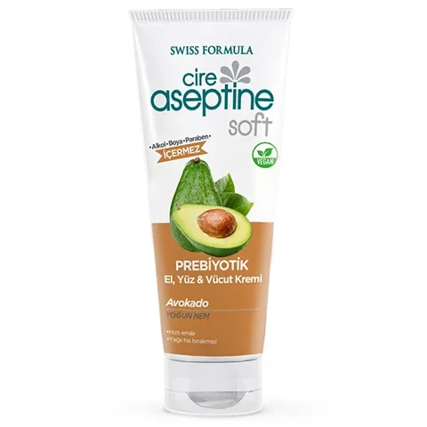 Cire Aseptine Avocado Prebiotic Moisturizing Cream 75ml