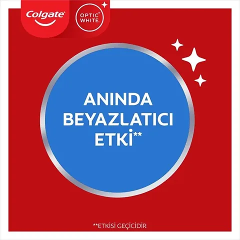 Colgate Optic White Instant Whitening Toothpaste 75ml - Mint