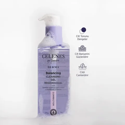 Celenes Derma Anti-Stain Gel Face Wash with Centella 250 ml