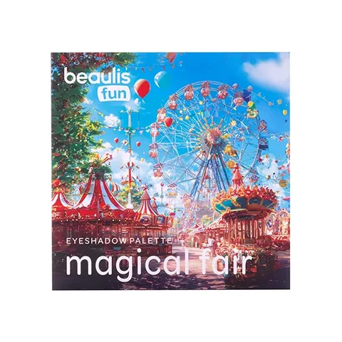 Beaulis Magical Fair 16-Pack Eyeshadow Palette - Rainbow Shades