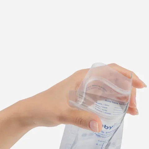 أكياس تخزين حليب الأم مضادة للتسرب، خالية من BPA، 25 قطعة من بيبي جيم Babyjem