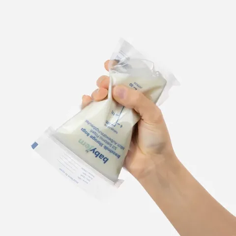 أكياس تخزين حليب الأم مضادة للتسرب، خالية من BPA، 25 قطعة من بيبي جيم Babyjem