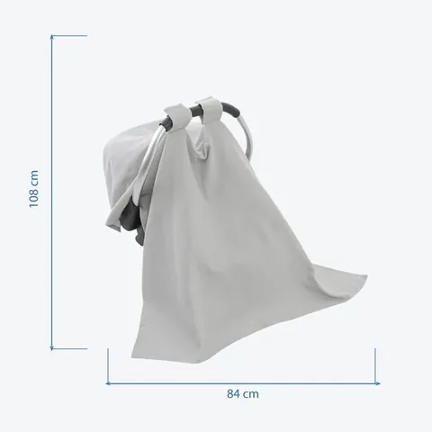 Babyjem 100% Cotton Multi-Purpose Muslin Baby Carrier Blanket