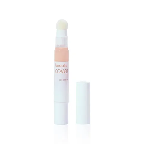 Beaulis Cover It Concealer 135 - Light Beige, Puff Applicator