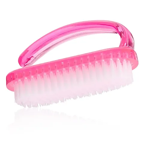 Eklips Pink Nail Brush for Clean &amp; Groomed Nails - Travel Friendly