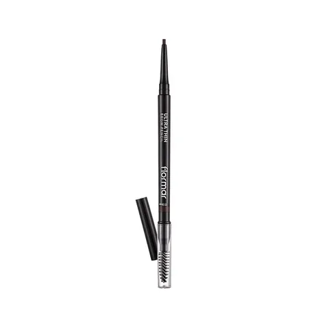 Flormar Ultra Thin Eyebrow Pencil 003 Brown with Brush