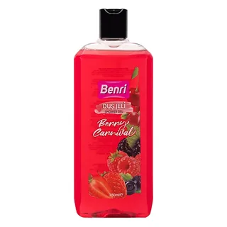 Benri Berry Carnival Shower Gel 750ml - Refreshing Skin Cleanser